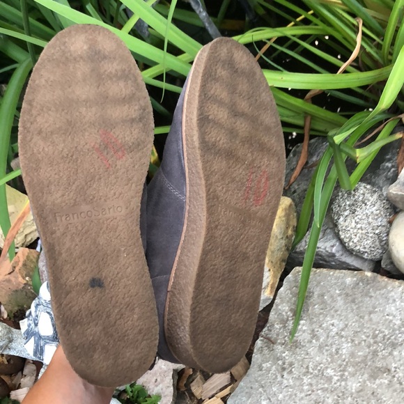 Franco Sarto Slip On Shoes-Gray Suede-EUC - Picture 13 of 17